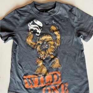 Disney Parks Wild One Chewbacca (Chewie) Kids Graphic T-Shirt